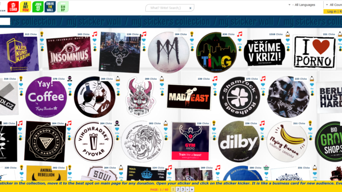 msw mystickerwall