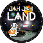 sticker Jah Jah Land