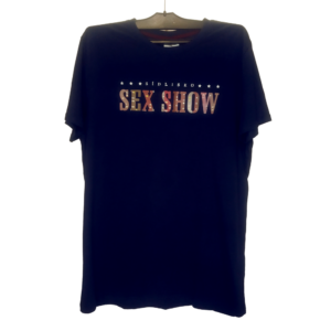 Návrh na triko Sídlisko Sex Show.