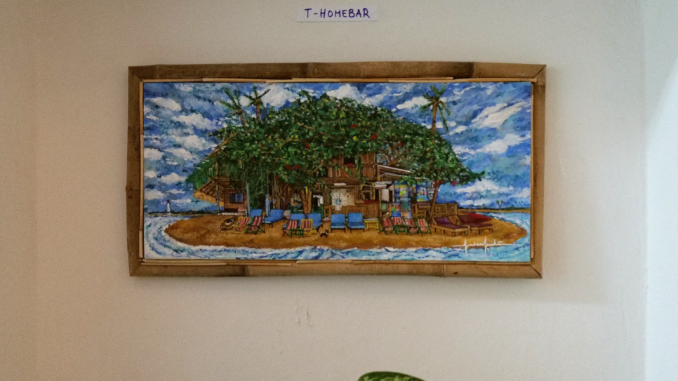 t-homebar T-homebar akrylová maľba