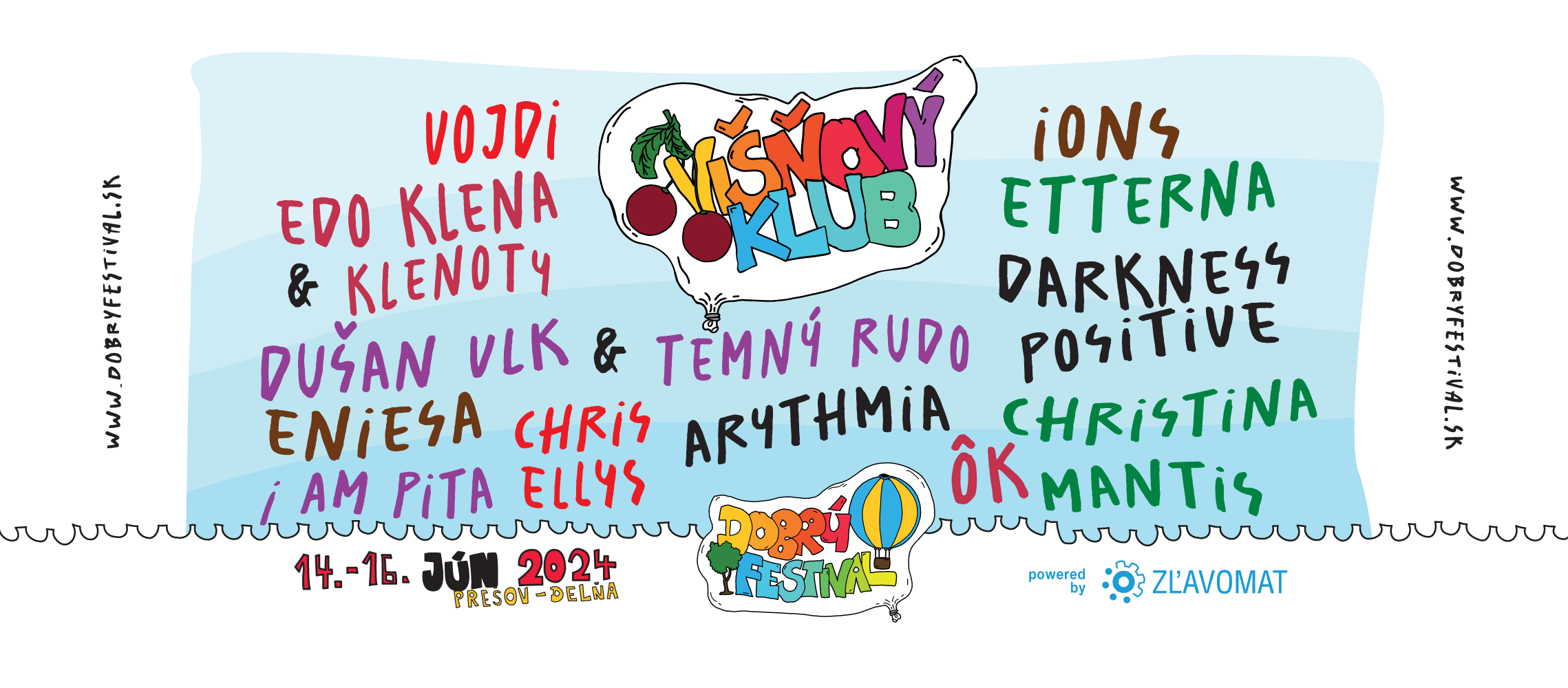 Dobrý festival headline a I am PiTa je tam.