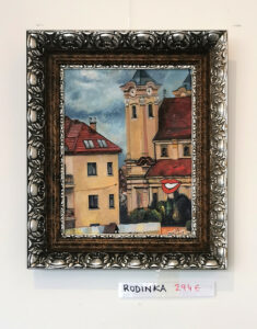 Acrylic painting Rodinka